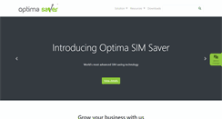 Desktop Screenshot of optimasaver.com